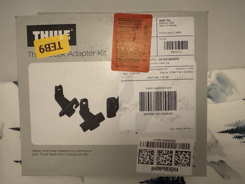 Thule - Sleek Adapter Kit, Black