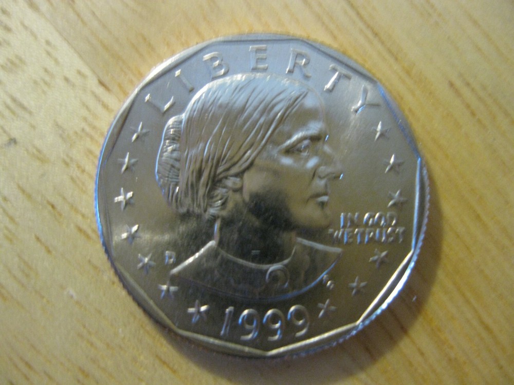 1999 D Susan B Anthony Dollar Gem BU!