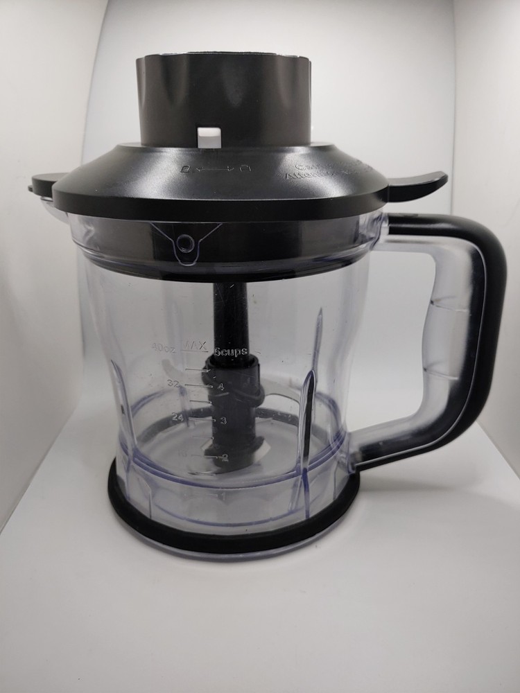 Nutri Ninja 40oz 5 Cup Processor Bowl With Lid and Blade Assembly