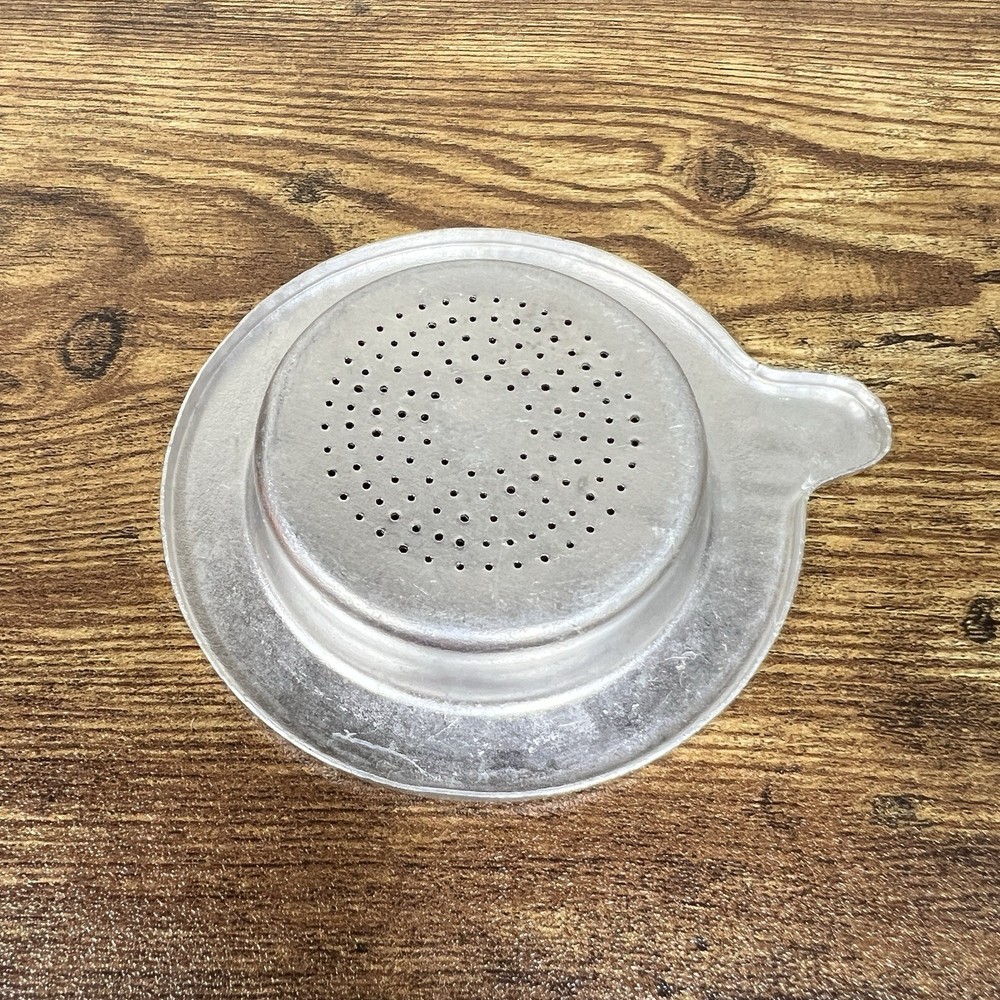 Aluminum Tea Strainer Mug Infuser Insert Loose Leaf Brewer Vintage