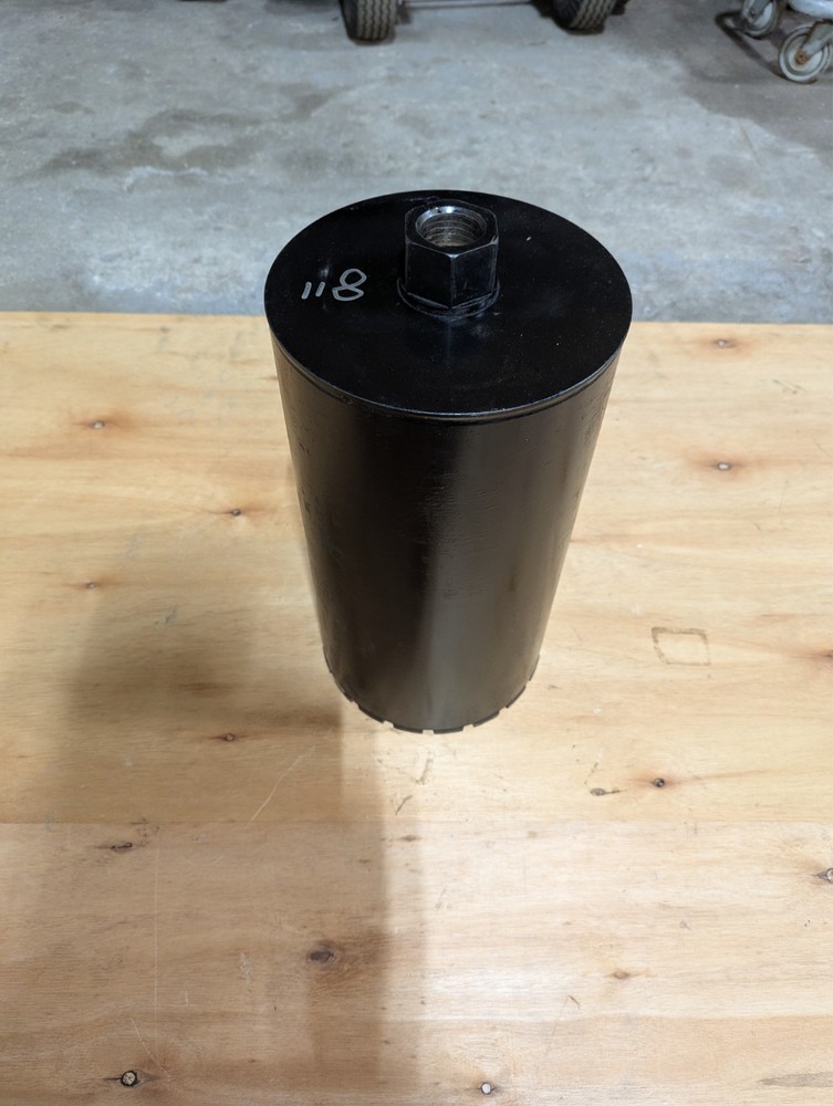 8" PRE OWNED DIAMOND WET CORE BIT