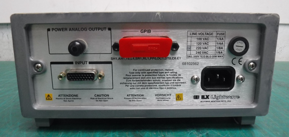 ILX Lightwave OMM‑6810B Optical Multimeter