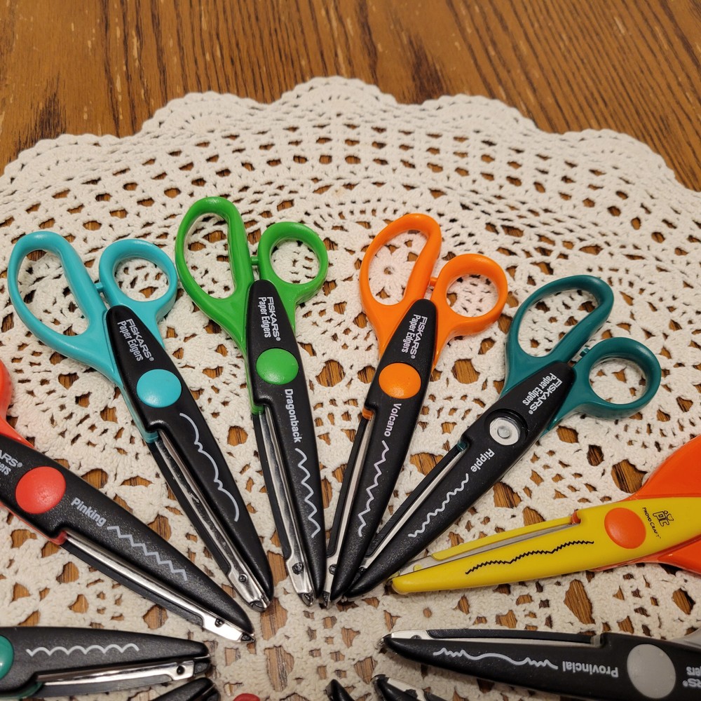 Fiskars Scrapbooking Scissors 14 Pair