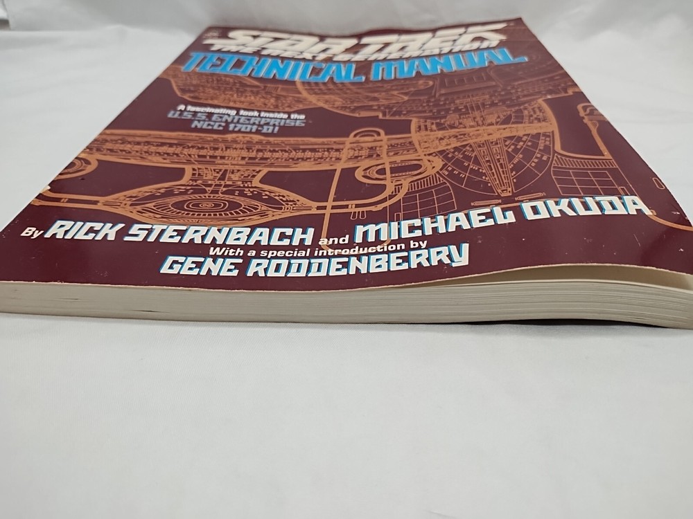 Star Trek The Next Generation Technical Manual Book
