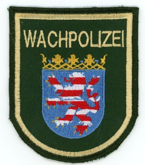 GERMANY POLICE WACHPOLIZEI NICE SHOULDER PATCH SHERIFF