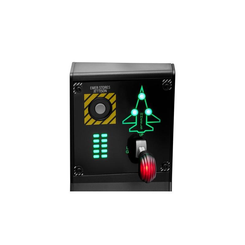 Thrustmaster VIPER Panel Black USB Joystick + PC Motor Control Lever