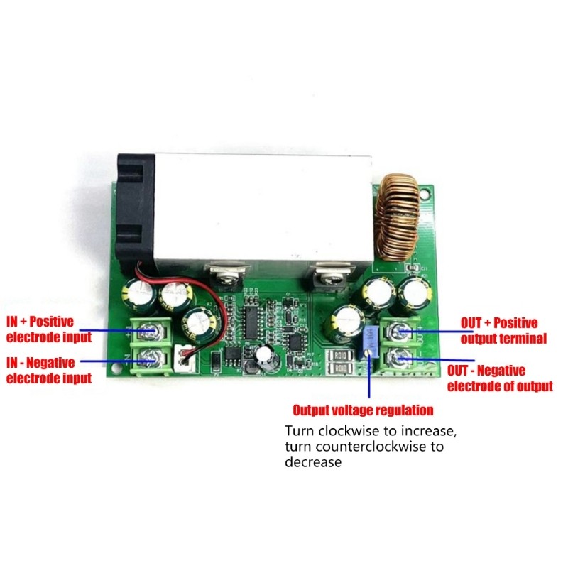 ABS Housing Power Module 600W 25A Continuous Operation Ready