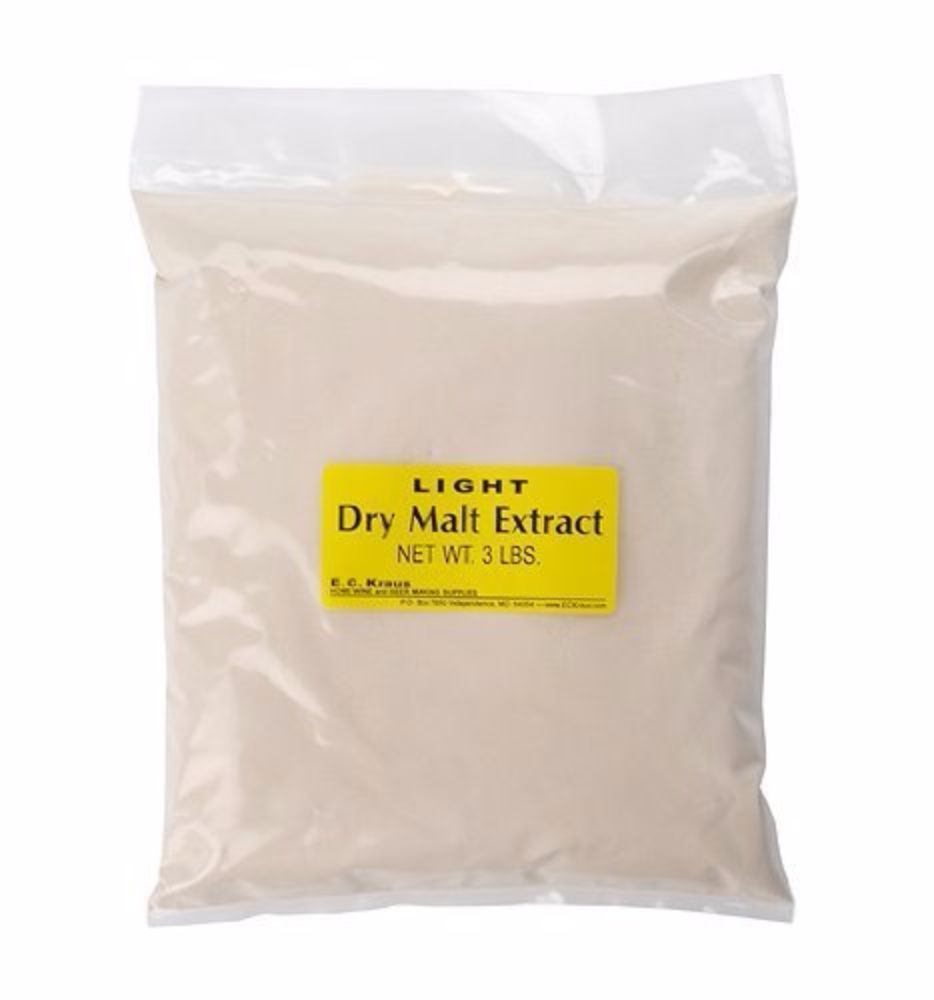 Pilsen Light Dried Malt Extract 3 lb for Home Brew Beer Making