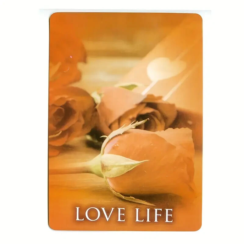 Past Live Oracle Cards Deck with pdf guidebook, Fo Telling Game