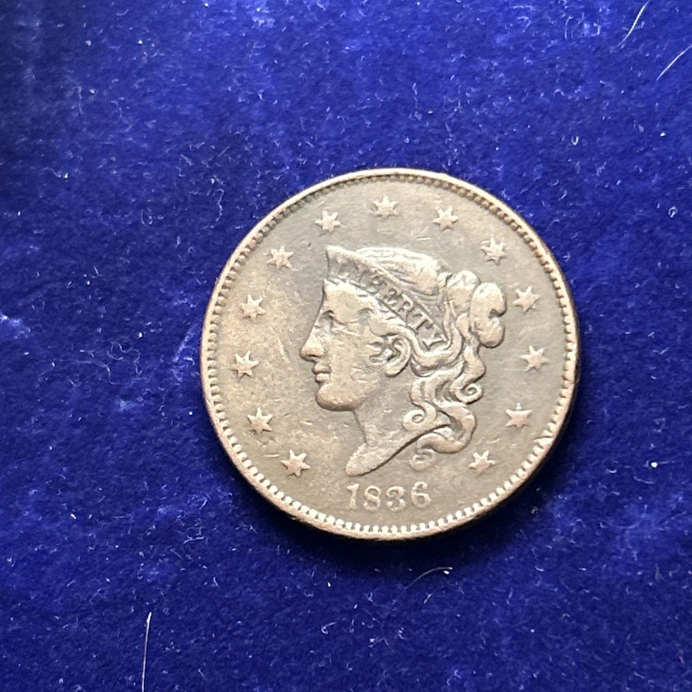 1836 Large Cent QA2048