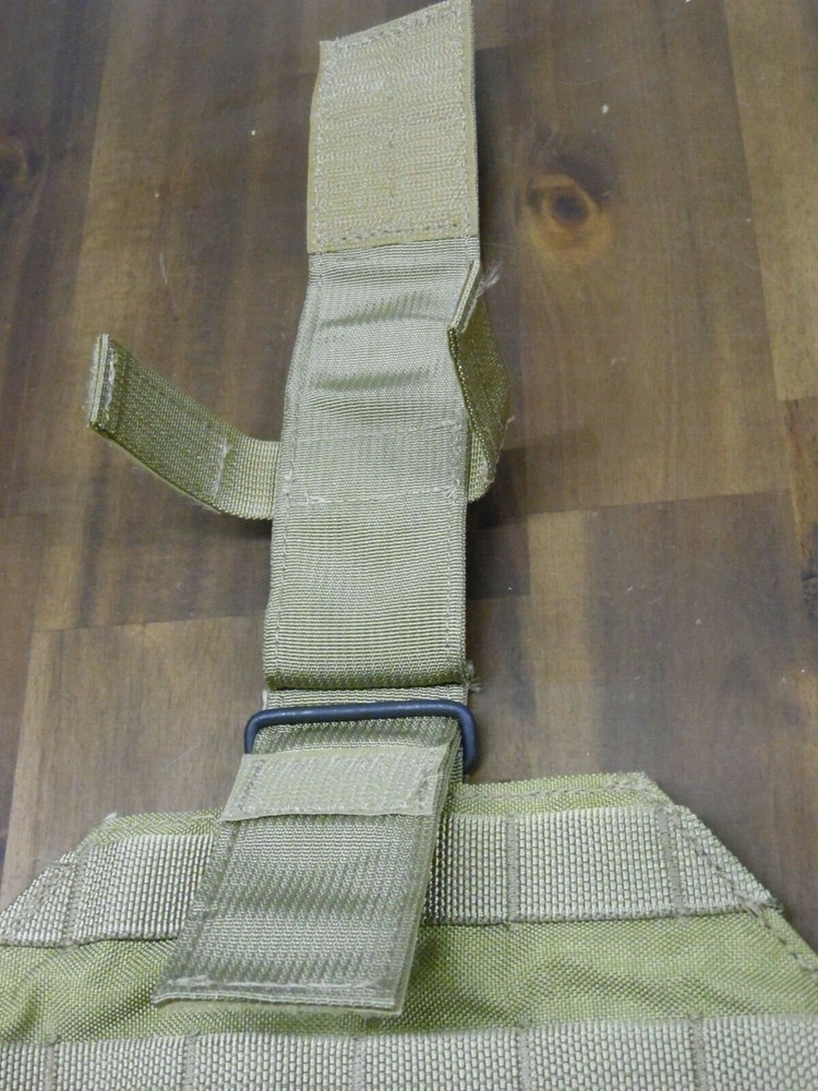Single Point Leg Panel USGI MOLLE Khaki Eagle Industries NOS
