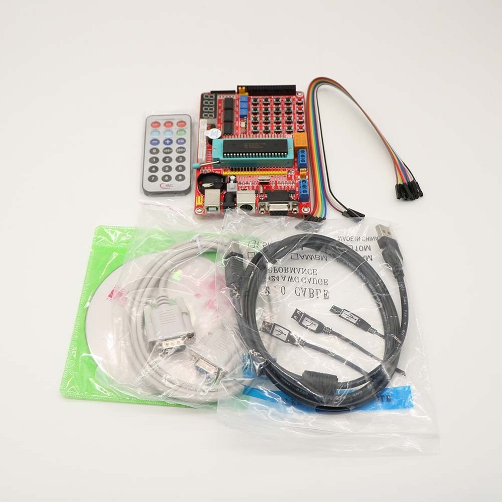 PIC MCU development Mini System PIC Development Board + Microchip PIC16F877A