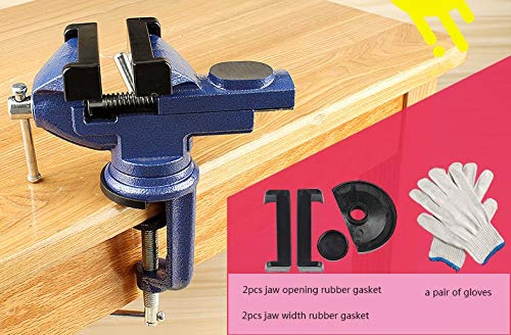 MYTEC Home Vise Clamp-On Vise，2.5" 2.5"