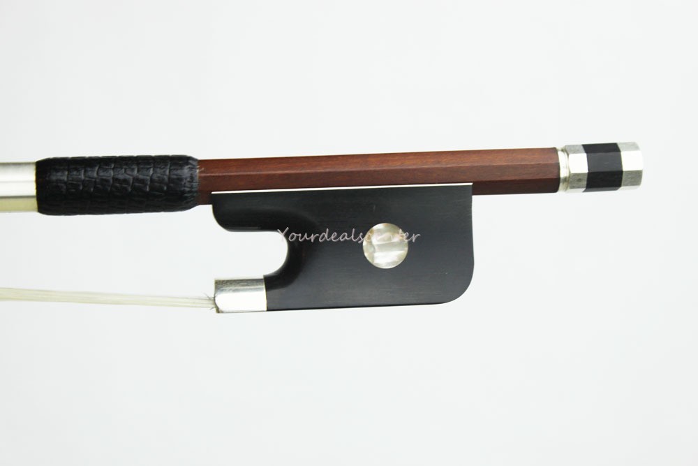 ***Fine Pernambuco*** Cello Bow 4/4 ---Peccatte Model ---Silver Mount