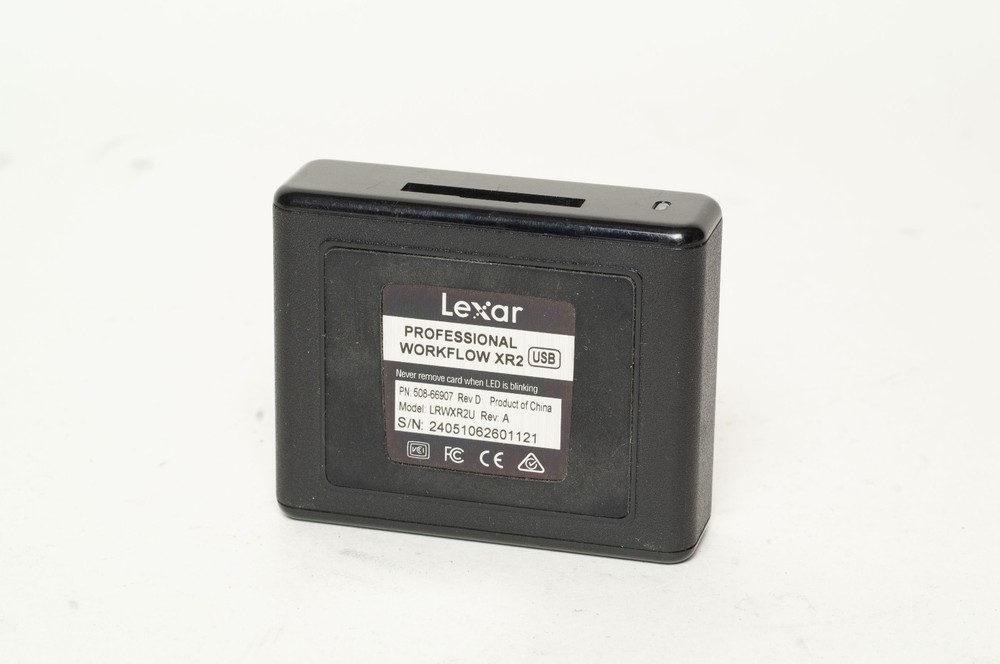 Mint Lexar Professional Workflow XR2 Reader for XQD cards, USB 3.0  tested