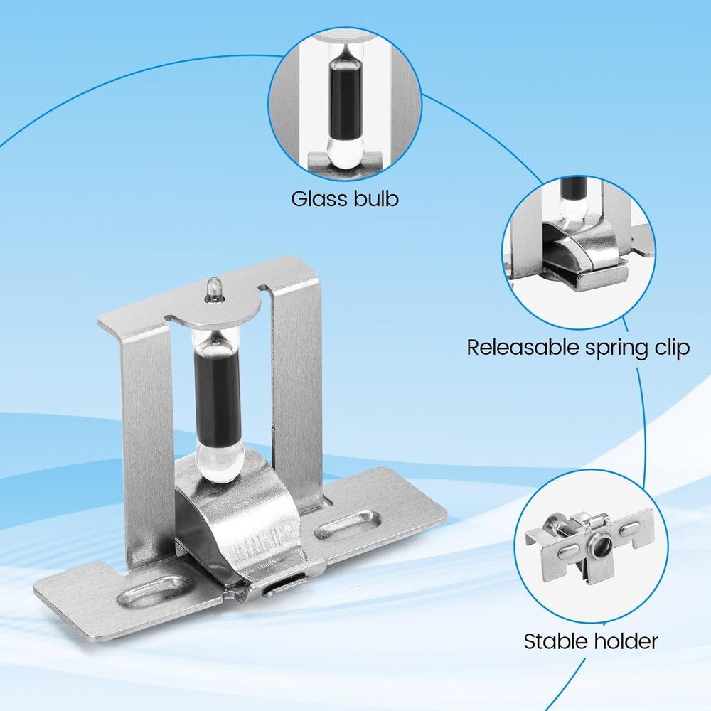 Combustion Shutoff Device Assembly Replacement Kit for Water Heater FVIR, Compat