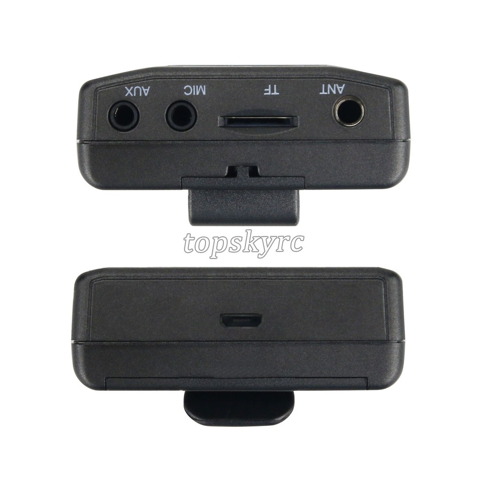 HRD-831 FM Transmitter Broadcast w/ Mic 500M Transmitting Support TF Card Micro