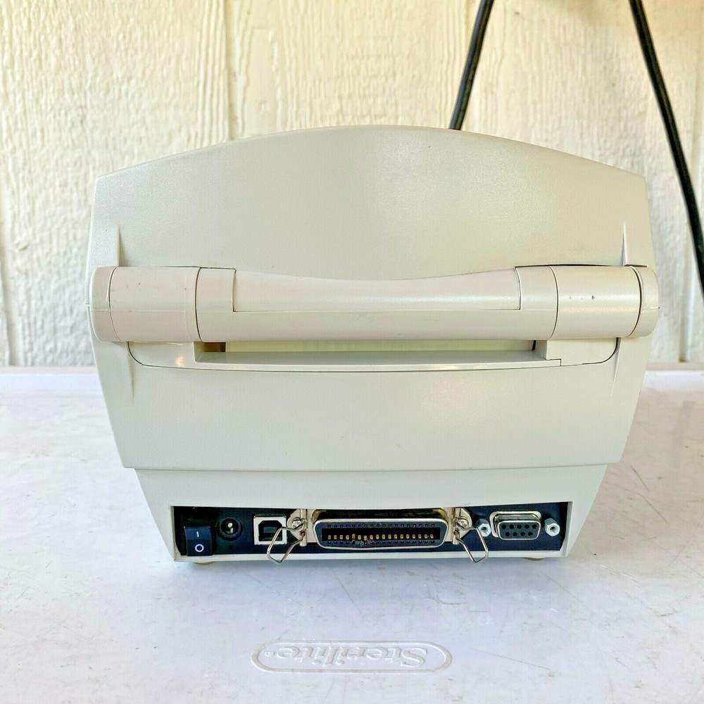 Zebra LP2844 Thermal Shipping Label Barcode Printer No Dome