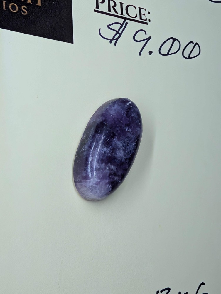 Lepidolite - India - Handcrafted Cabochon