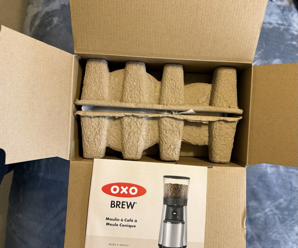 OXO Brew Conical Burr Coffee Grinder NIB
