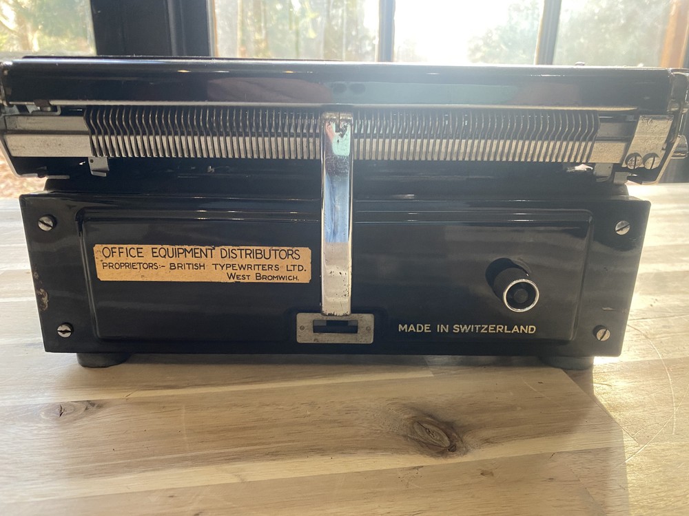 RAREST UK Hermes 2000 Variant Almost NEVER Available - Junior Empire Typewriter