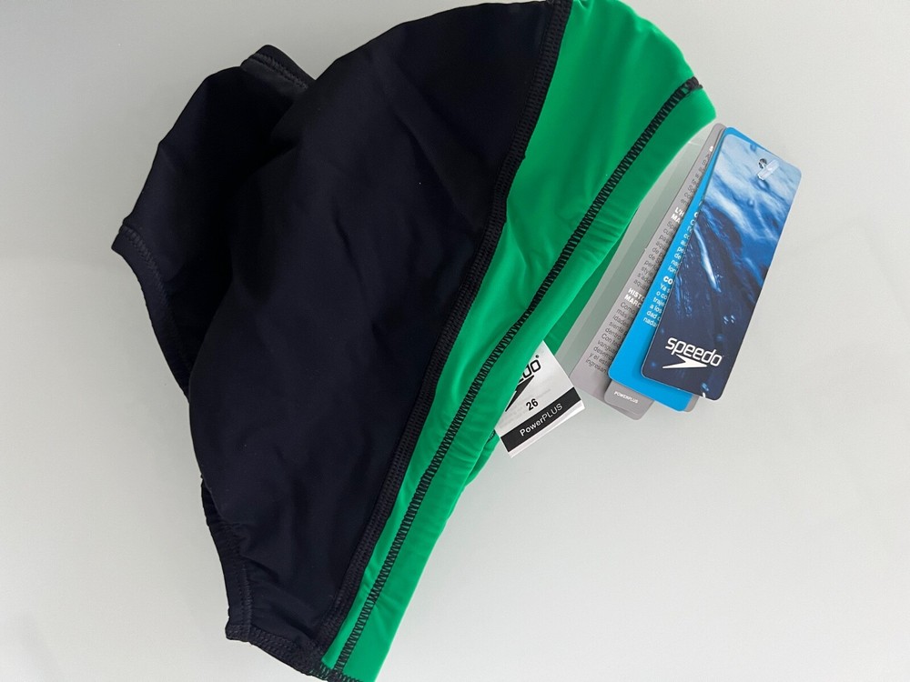 SPEEDO POWER PLUS Brief SWIMSUIT, NWT, 26