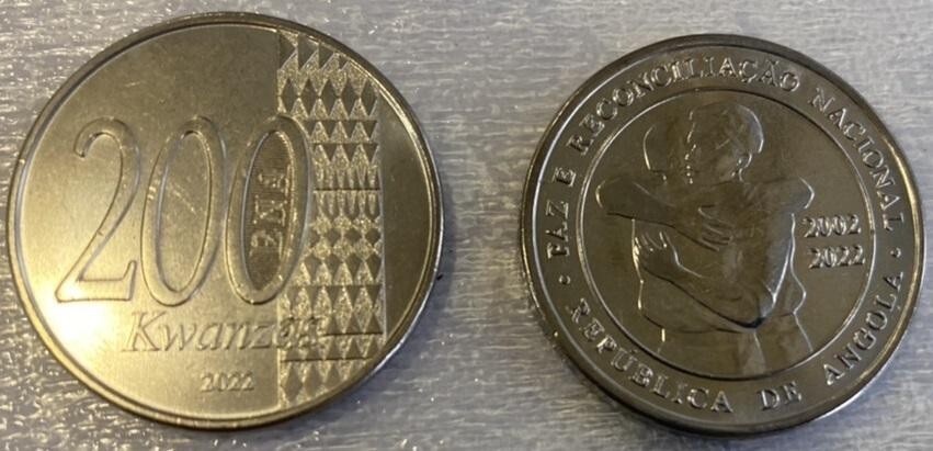 Angola - 200 Kwanzas 2022 UNC comm. Lemberg-Zp