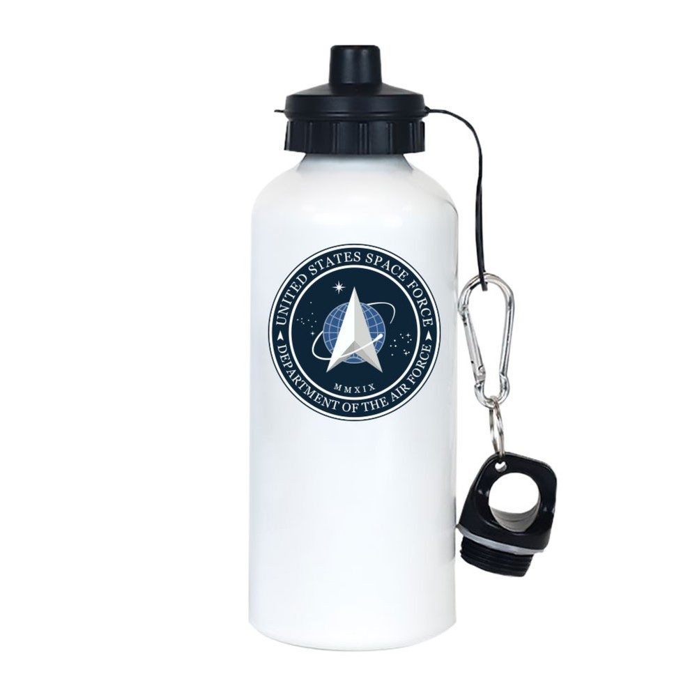 Space Force Aluminum Water Bottle