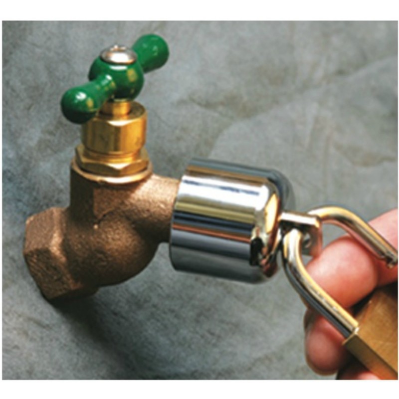 Conservco DSL-2 Hose Bibb Lock with Padlock 2 L in.