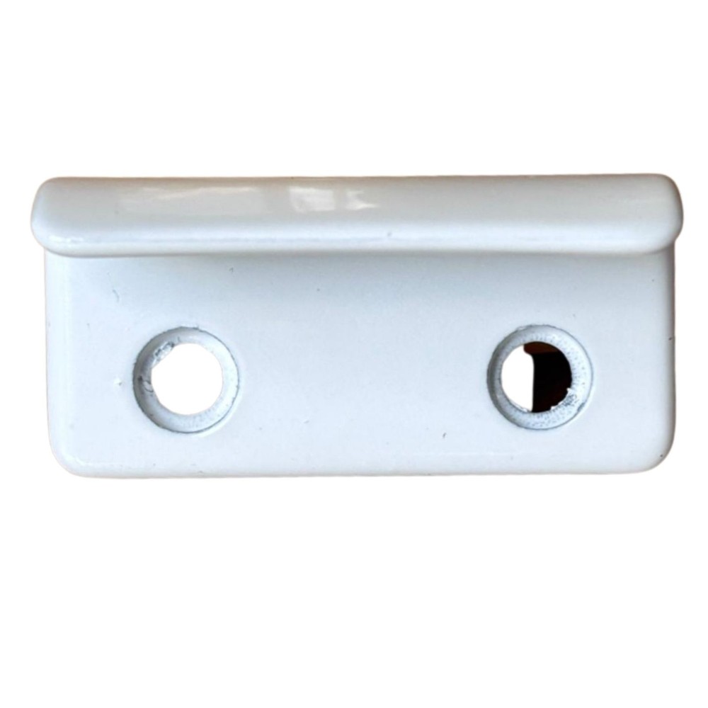 Window Sash Lift | Double Hung Handle | Pull Tab | 43 x20mm | 2 pack White