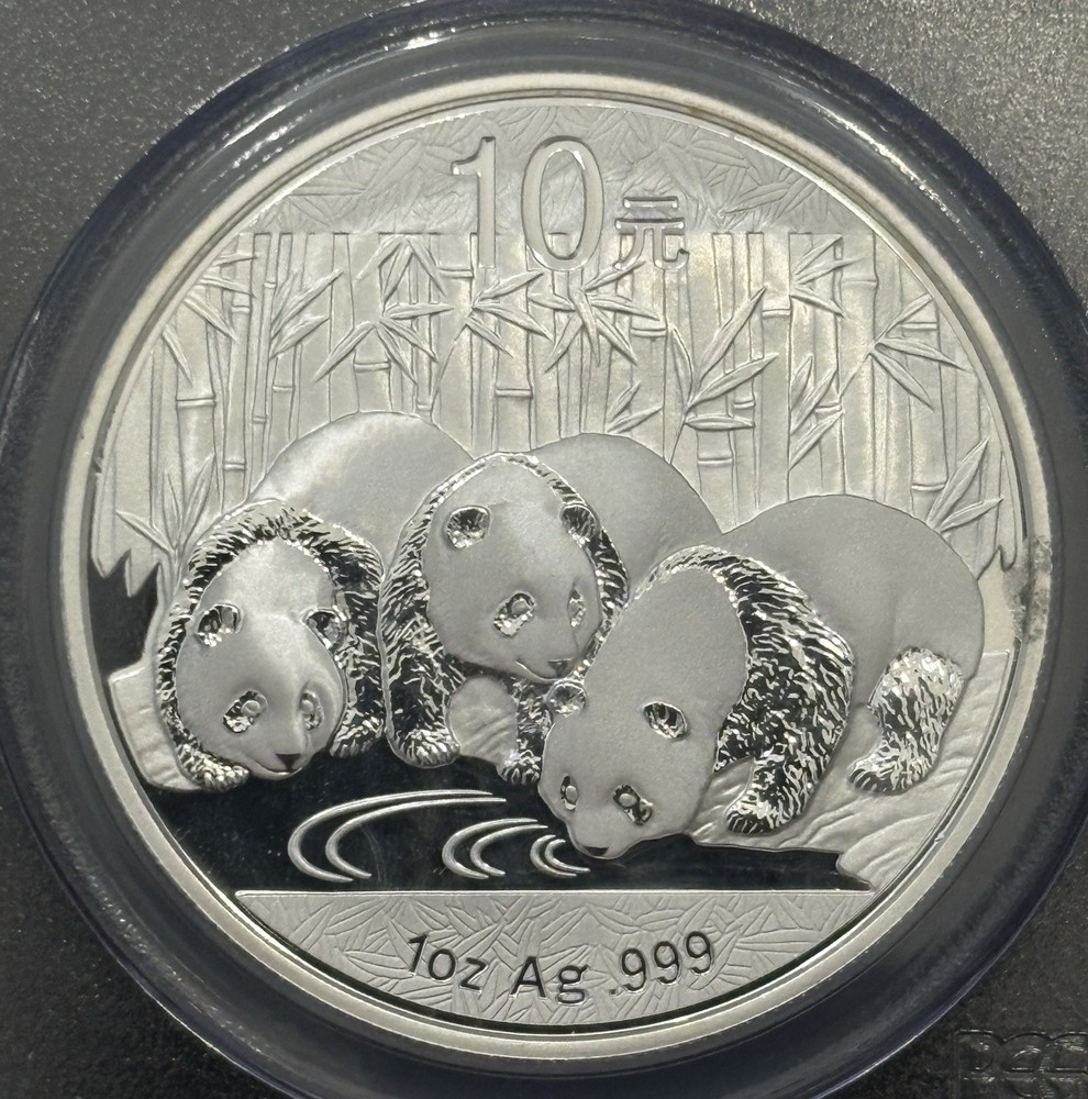 🇨🇳 2013 China Silver Panda — PCGS MS69 🔥 First Strike Label