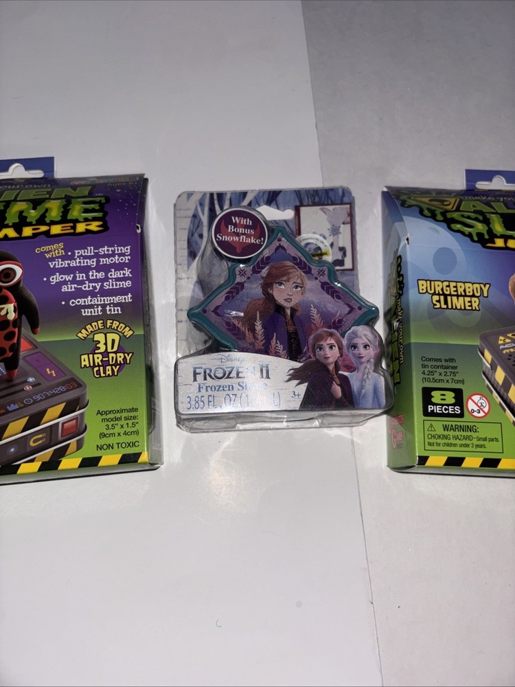 Lot Of 3 Slime Lot