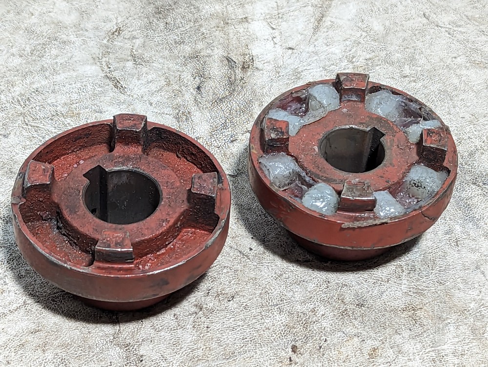 HTC 82 Jaw Coupling Hubs with Keyway, Bored Coupling Hub