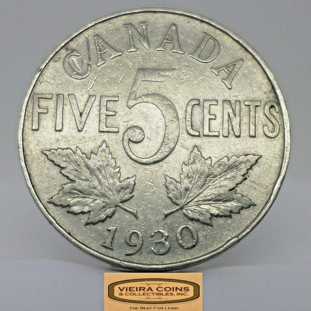 1930 Canada 5 Cents - #C24039NQ