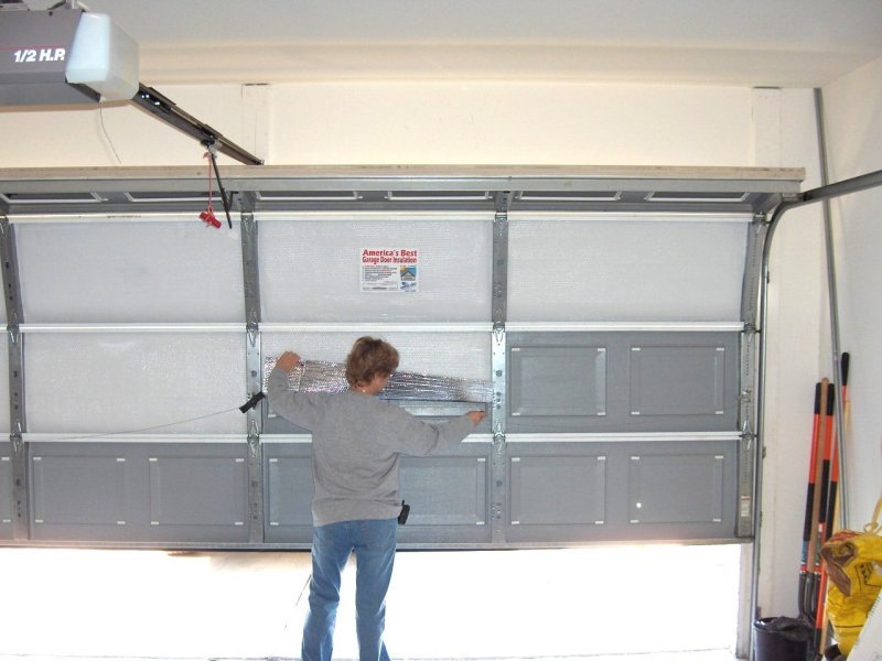 Garage Door Insulation Kit 16 Pcs Double Bubble REFLECTIVE Panels 24x48" SHEETS