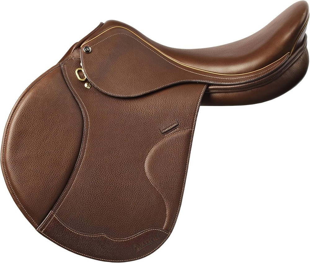 Ovation Palermo II Saddle,  17.5 Medium Forward, Oakbark
