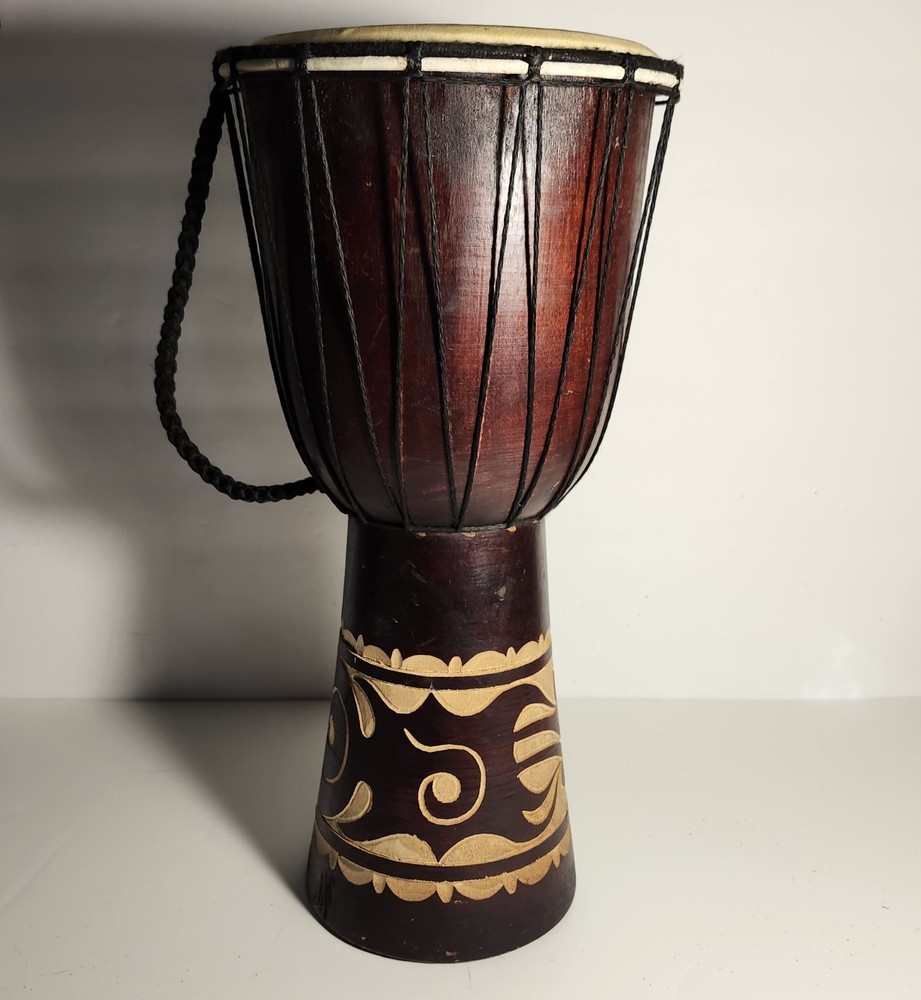Vintage African Djembe Hand Drum