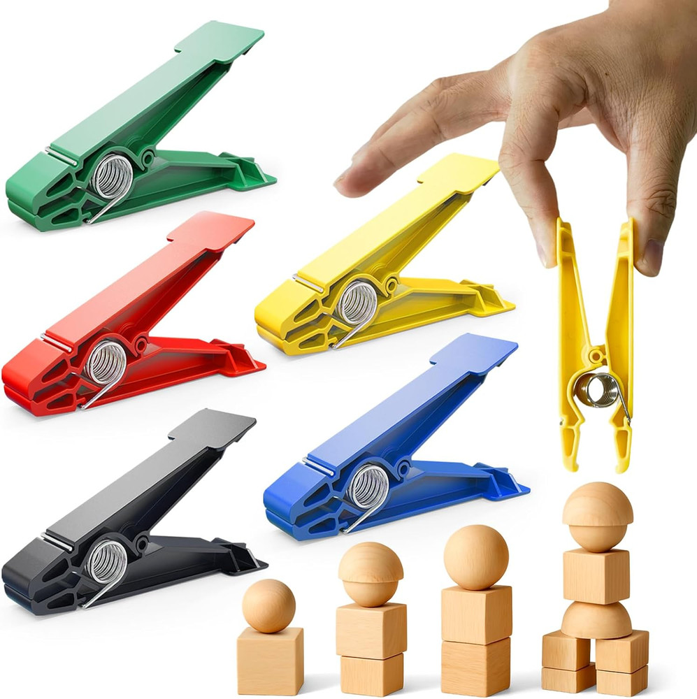 Finger Exerciser Set – 5 Resistance Clips for Hand Therapy, Grip Strength & Dext