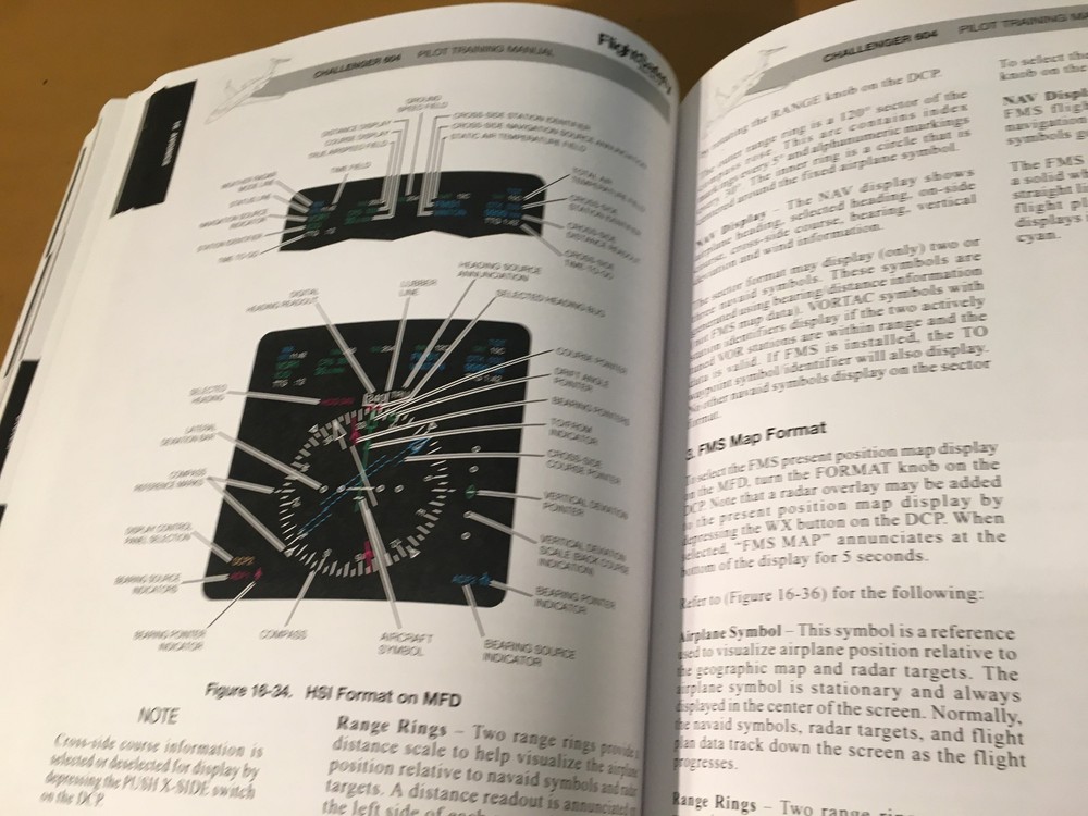 Bombardier Challenger CL-604 Pilot Training Manual