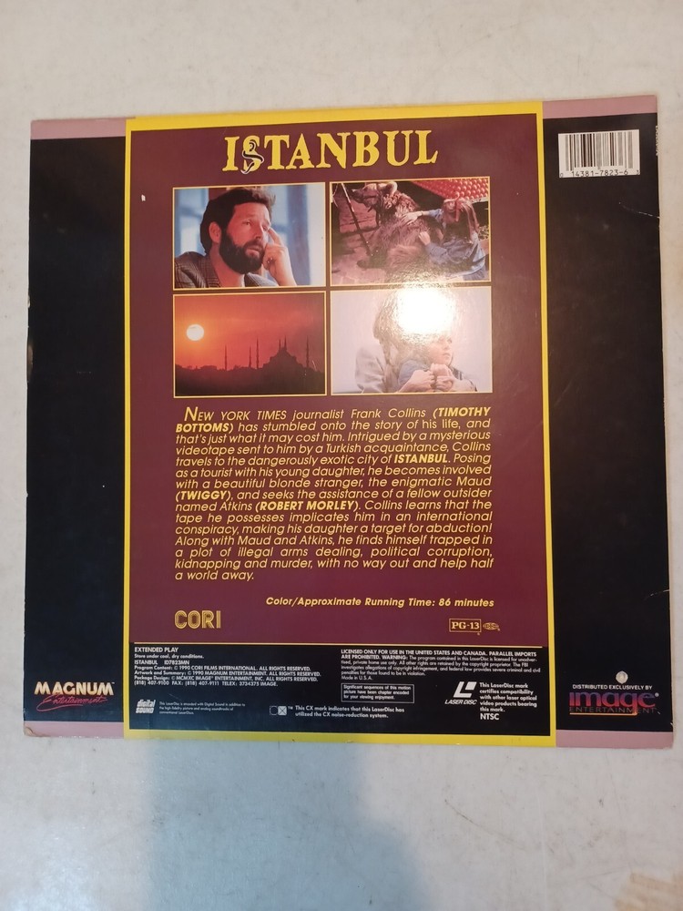 ISTANBUL Laserdisc LD Excellent condition