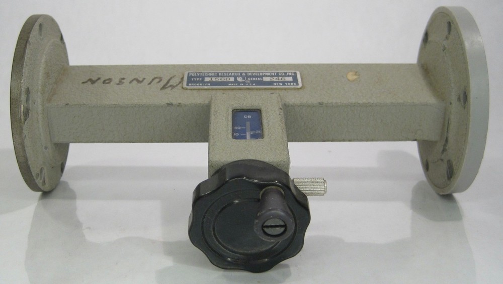Polytechnic Research & Development Vintag Variable Attenuator Type 156B Used