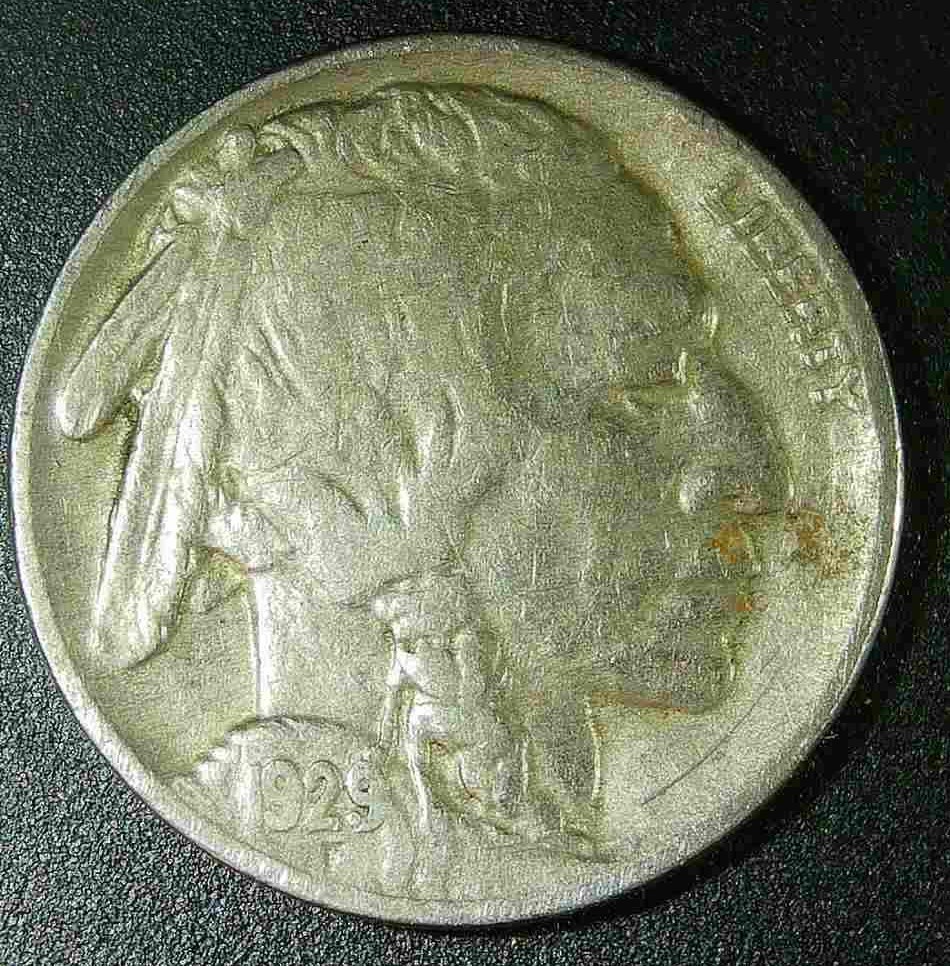1929  BUFFALO NICKLE VG