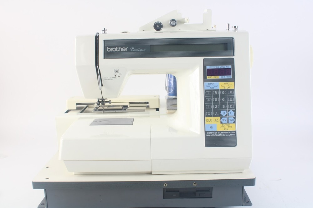 Brother Boutique BAS-46 Compact Computerized Monogramming Machine
