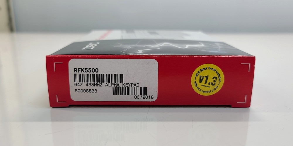 DSC RFK5500 PowerSeries 64-Zone LCD Full-Message Keypad