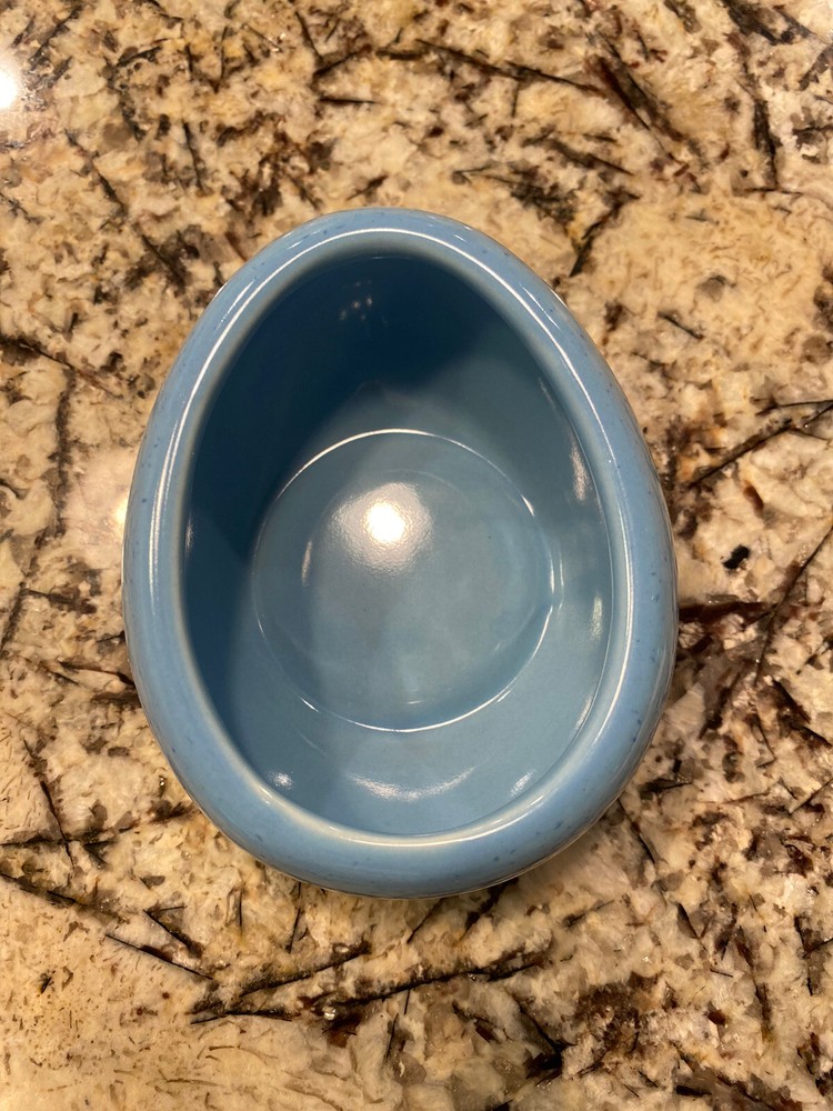 Williams Sonoma Easter Egg Shaped Candy Dishes Microwave Proof NIB