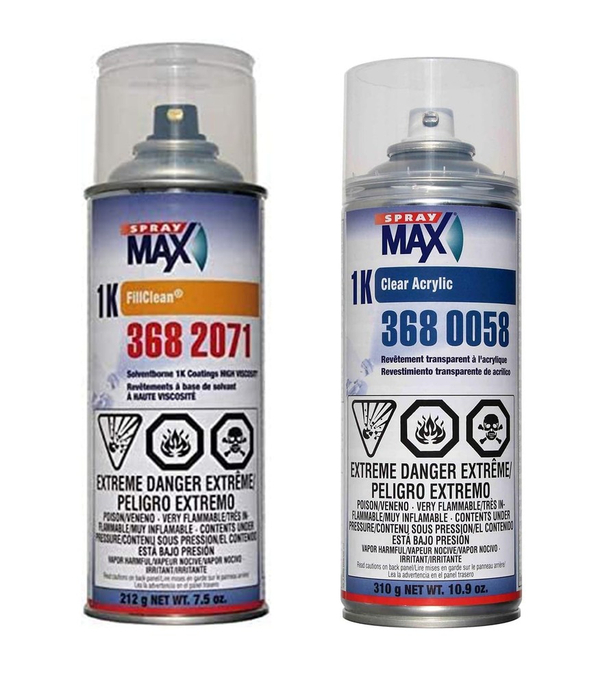 SprayMax 1K Paint Kit For  Freightliner Medium Rich Blue Effect L0228EB