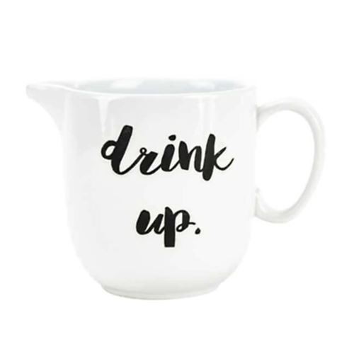 Boston Warehouse 44 Oz Pitcher, Drink Up