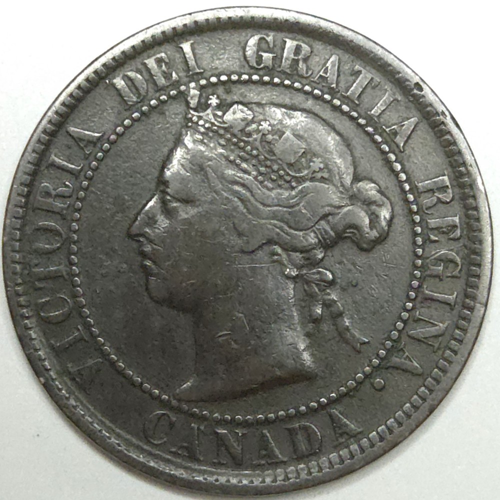 1884 Canada Large One Cent (Lot#1)
