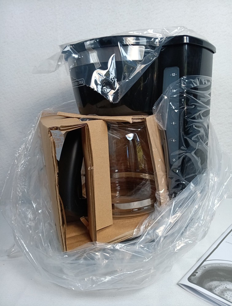 12 Cup Coffee Programable Coffeemaker BLACK+DECKER CM1160B Black Digital Control