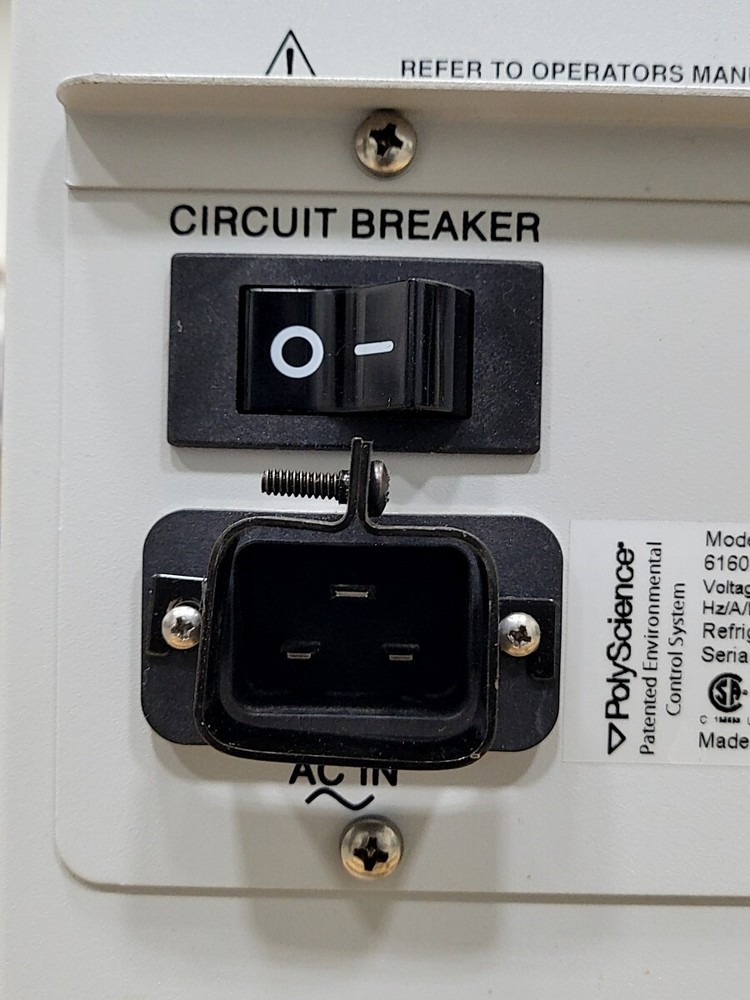 POLYSCIENCE WhisperCool N0772036 Benchtop Refrigerated Chiller SEE NOTES